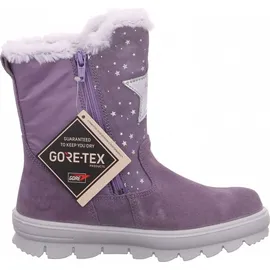 superfit Mädchen FLAVIA warm gefütterte Gore-Tex Stiefel, LILA/SILBER 8510