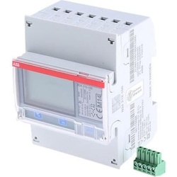ABB, Stromzähler, B24 Energiemessgerät LCD, 7-stellig / 3-phasig, Impulsausgang