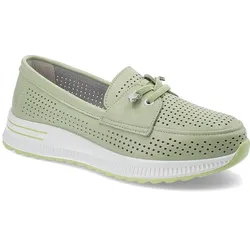 Grüne Halbschuhe Artiker Aus Echtleder, 38