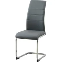 Hti-Living Schwingstuhl SallyC Kunstleder grau