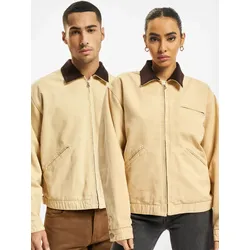 KEINE LIEBE Canvas Jeansjacke beige - XL