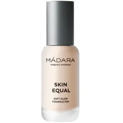 MÁDARA Make Up SKIN EQUAL Grundierung für ein sanftes Strahlen SPF 15 Foundation #10 PORCELAIN 30 ml Nude 
