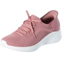 SKECHERS Damen Ultra Flex 3.0 Brilliant Path Sneakers,Sports Shoes, Mauve Knit/Pink Trim, 41