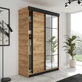 kier furniture Schiebetürenschrank Lamaro 138 x 205 x 59 cm Eiche