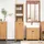 SoBuy BZR95 Hochschrank 40 x 172 x 35 cm Beige MDF
