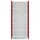 WIHO KÜCHEN Kiel 80 x 35 x 180 cm Rot