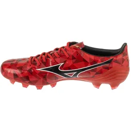 Mizuno Alpha II Elite FG Herren Rot/Black/Gold 43