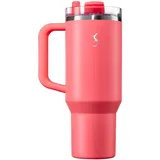LURCH Isolier-Becher Big Cup 1,2 l Pink 5 St.