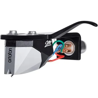 Ortofon 2M 78 Premounted - 2M 78 Tonabnehmer montiert am SH-4 Black Headshell | einfache Montage an S-förmigen Tonarmen | Grau/Schwarz