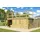 Weka Massivholzpool 595 Gr. 2 650 x 490 x 201 cm Folie sandfarben