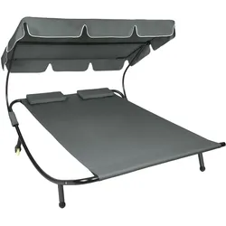 TECTAKE Gartenliege für 2 Personen