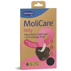 Molicare Lady Absorbent Underwear+5 Pads Größe L