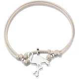 AILORIA FLAMANT Armband beige/silber Edelstahl Größe onesize