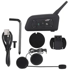 Intercom Motorrad Tourtecs IK6 Bluetooth Kommunikationssystem mit Headset wireless