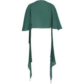 Vera Mont Chiffonstola mit Volant", in Dark emerald), | Gr.: L