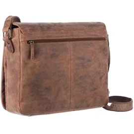 GREENLAND Nature Montenegro Messenger Leder 35 cm natur