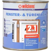 Wilckens Fenster- & Türenlack Weiß seidenmatt 0,375 l
