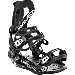 Snowboard-Bindungen Fastec FT360 SCHWARZ S