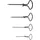 BGS Handbohrer-Satz 2,5 - 5 mm 4-tlg