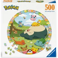 Ravensburger Erwachsenenpuzzle 500 Teile - Blumige Pokémon