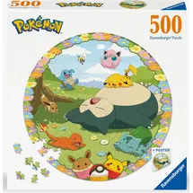 Ravensburger Erwachsenenpuzzle 500 Teile - Blumige Pokémon