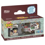 Funko One Piece Bitty POP! Ride Figur Thousand Sunny mit Luffy 2,5 cm
