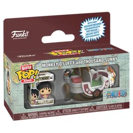 Funko One Piece Bitty POP! Ride Figur Thousand Sunny mit Luffy 2,5 cm
