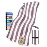 NirvanaShape Strandtuch XXL - Strandhandtuch mit über 32 Strand-Muster - schnelltrocknende Mikrofaser Badetuch, Microfaser Handtuch, Badehandtuch - 200 x 90 cm