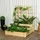 Outsunny 3-stufiges Hochbeet 95 x 95 x 110 cm Braun