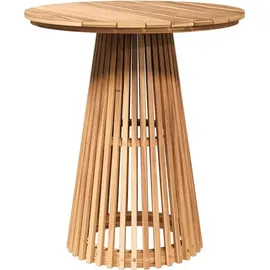 vidaXL Gartentisch Ø 70 x 75 cm Braun