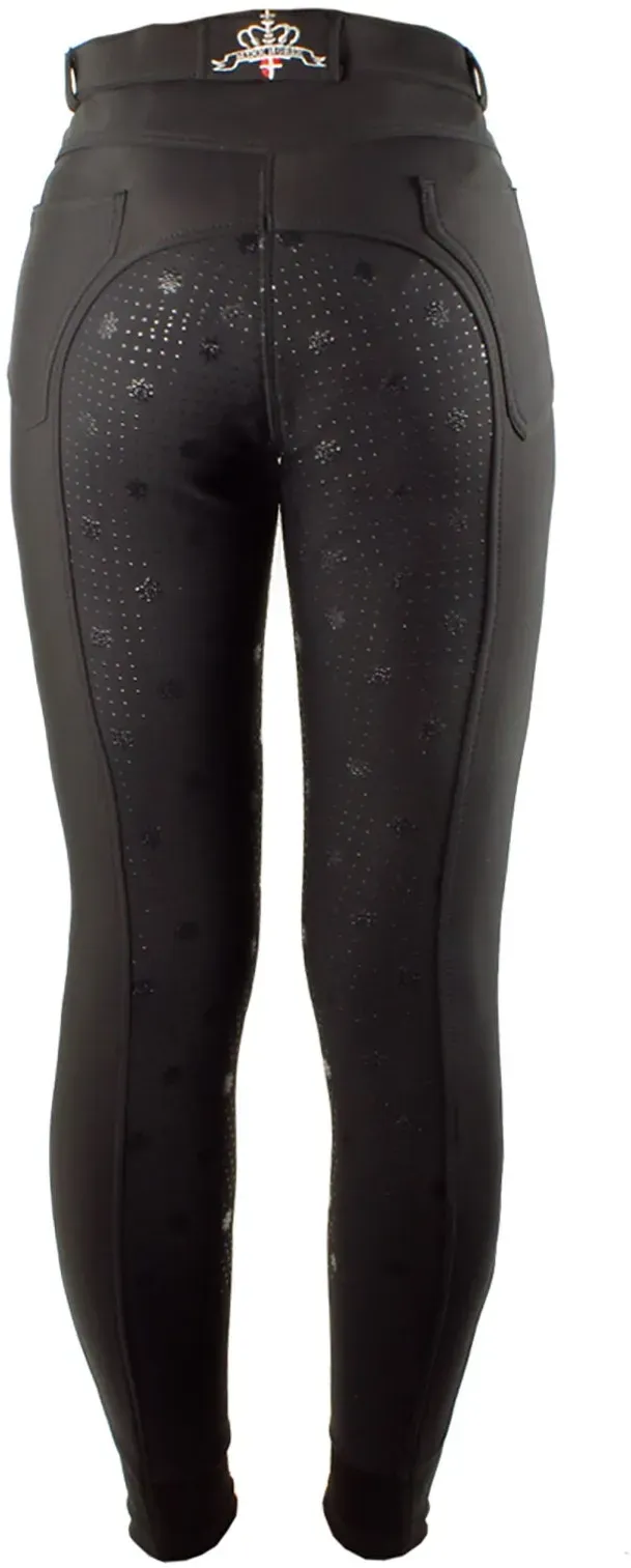 Mink Horse Equestrian Ice Winterreithose für Damen