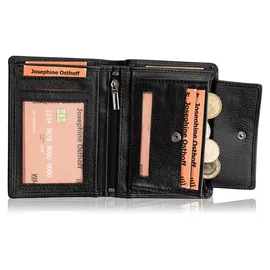 Josephine Osthoff Handtaschen-Manufaktur Josephine Osthoff Geldbörse Herren Portemonnaie schwarz