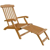 Juskys Evia Sonnenliege 196 x 54 x 95 cm Natur