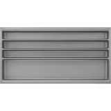 Agoform Scoop II Besteckeinsatz 474 x 816 x 59 mm Kunststoff Silber