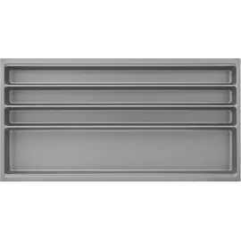 Agoform Scoop II Besteckeinsatz 474 x 816 x 59 mm Kunststoff Silber