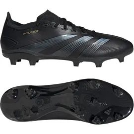 adidas Predator League FG Core Black / Carbon / Gold Metallic 40 2/3