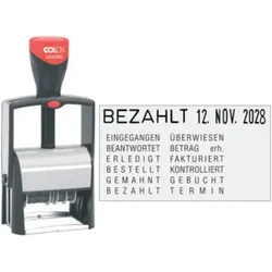 Zwölf-Zweckstempel m.Datum COLOP 106975/2000WD