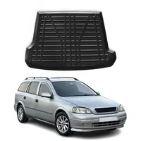 Omac Kofferraumwanne Laderaumwanne kompatibel mit Opel Astra G 1998-2004 Caravan Gummi TPE