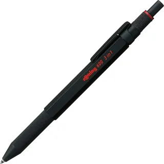 Rotring 3-in-1-Schreibgerät Kugelschreiber/Druckbleistift Schwarz
