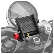 Tourtecs Handyhalterung Motorrad + Powerbank Tourtecs SH2 Smartphonehalter