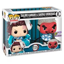 Funko Pop! Demon Slayer Tanjiro Kamado & Sakonji Urokodaki (2-Pack) #70861