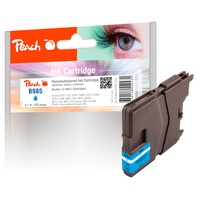 Peach Tintenpatrone cyan PI500-46 kompatibel zu Brother LC-985c