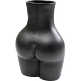 Kare Vase Donna schwarz, 40cm