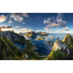 Fototapete PAPERMOON "Photo-Art DR NICHOLAS ROEMMELT, REINEBRINGEN ANSICHTEN", bunt, B:4,00m L:2,60m, Vlies, Tapeten