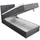 Sofnet Boxbett, Grau Textil, H3, Rechteckig, 100x200 cm, Schlafzimmer Betten, Boxspringbetten