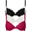 Push-up-BH BONPRIX Push-up-BH mit feiner Spitze Pack Damen Gr Cup A rosa beerenrot ecru Spitze Obermaterial 86 Polyester 14 Elasthan Futter Baumwolle