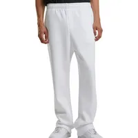 Build Your Brand Fluffy Trainingshose - White - 2XL