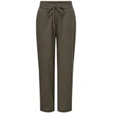 Only Damen Onltizana Cotton Loose Pants WVN Noos Basic Hose Mit Elastischem Bund Und Seitentaschen, Chocolate Martini, M