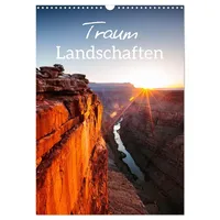 Calvendo Traumlandschaften - Atemberaubende Naturszenen (Wandkalender 2026 DIN A3