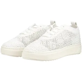 Mustang Shoes Damen Plateau-Sneaker Weiß 40